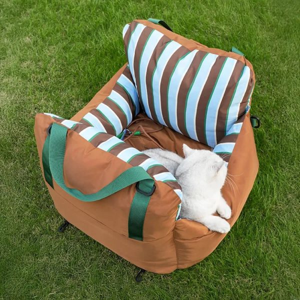 vibrant vibe travel booster multifunctional waterproof dog car seat bed 22