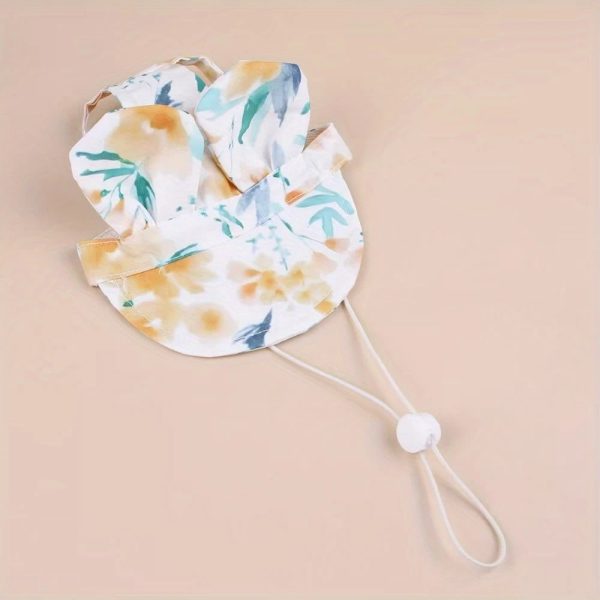 adjustable breathable sun hat for dogs & cats 19