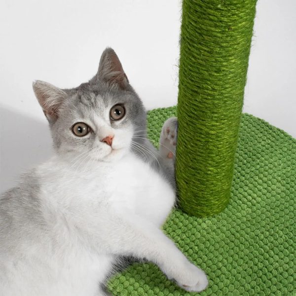 cactus design sisal durable cat scratching post 13
