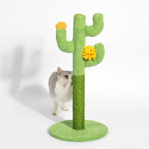 cactus design sisal durable cat scratching post 19