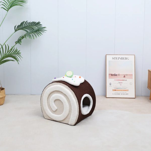 choco swiss roll cat cave 13