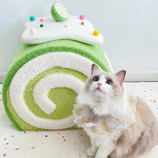 choco swiss roll cat cave 21