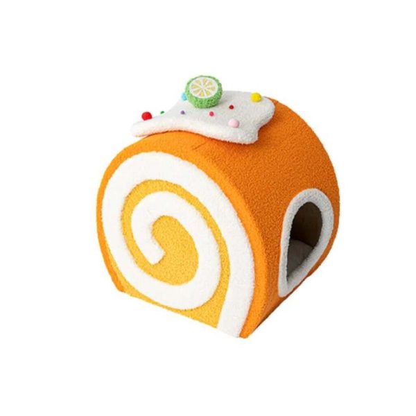 choco swiss roll cat cave 28
