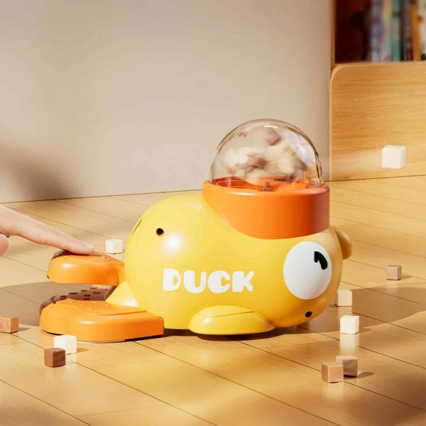 duck shaped iq training toy for small & medium pets 15