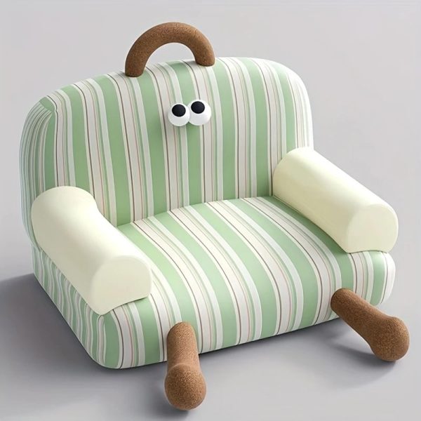 durable chew resistant striped removable cover pet sofa bed 12