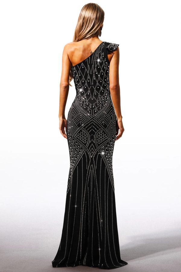 ferina rhinestone pearl maxi dress 16