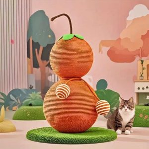 gourd design durable sisal rope cat scratching post 11