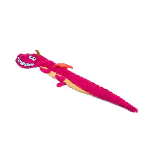 interactive crinkle dragon tug toy for dogs 20