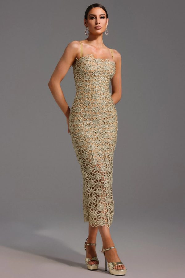 lelia sleeveless spaghetti straps embroidered maxi dress 14