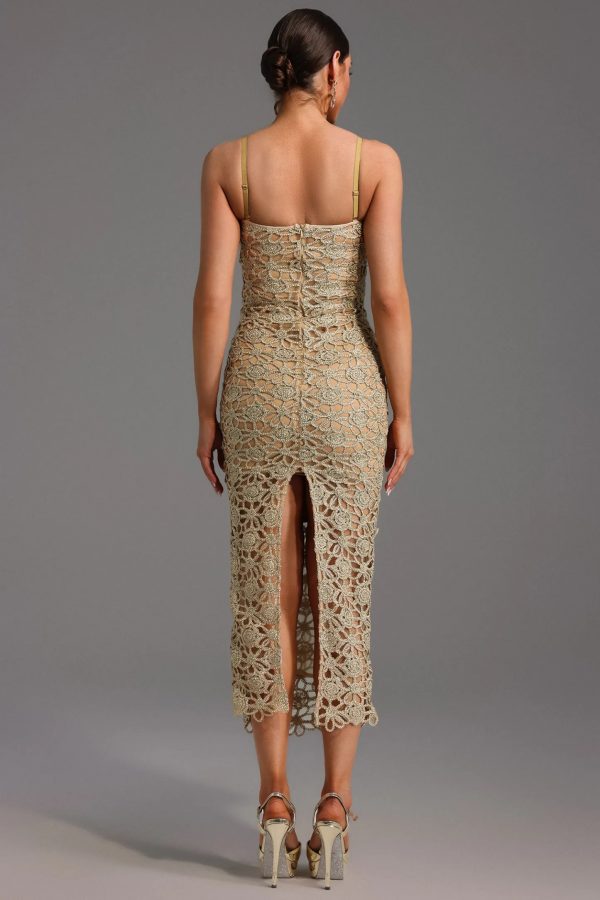 lelia sleeveless spaghetti straps embroidered maxi dress 16