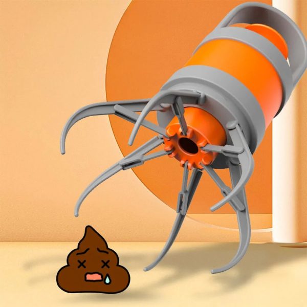 portable outdoor cleaning six claw clip dog poop scooper 12