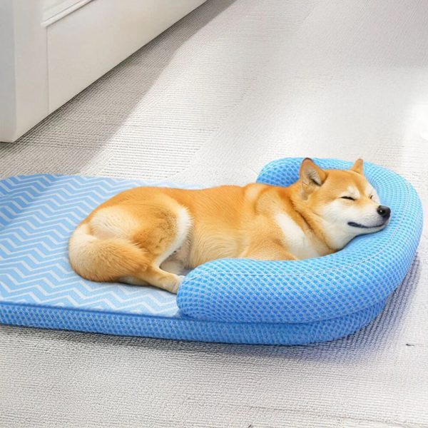scratch resistant waterproof breathable neck support dog bed 12