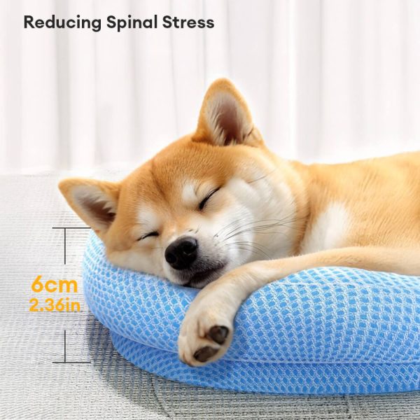 scratch resistant waterproof breathable neck support dog bed 15