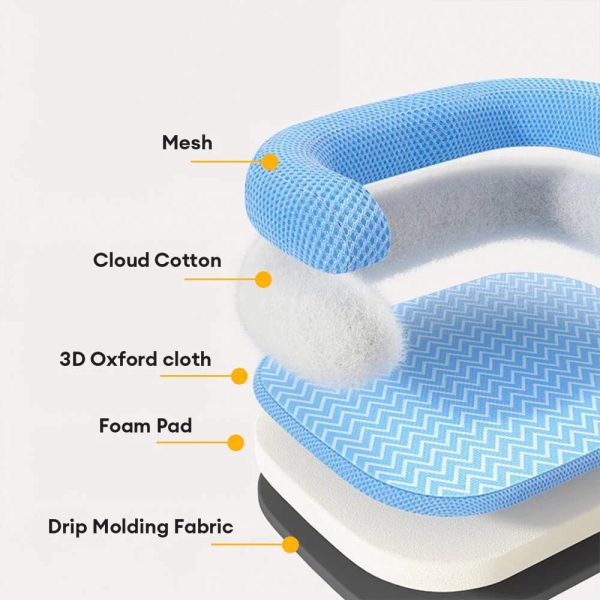 scratch resistant waterproof breathable neck support dog bed 16