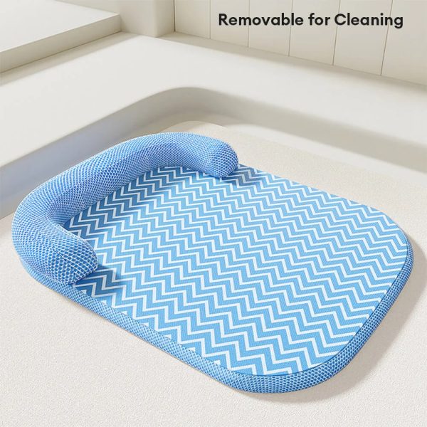 scratch resistant waterproof breathable neck support dog bed 19