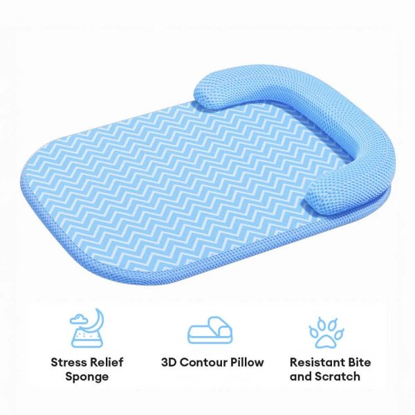 scratch resistant waterproof breathable neck support dog bed 20