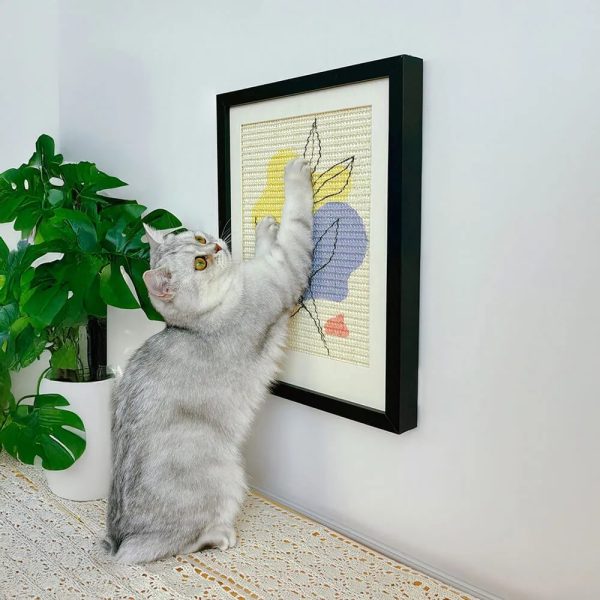 sisal decorative cat scratching board 16