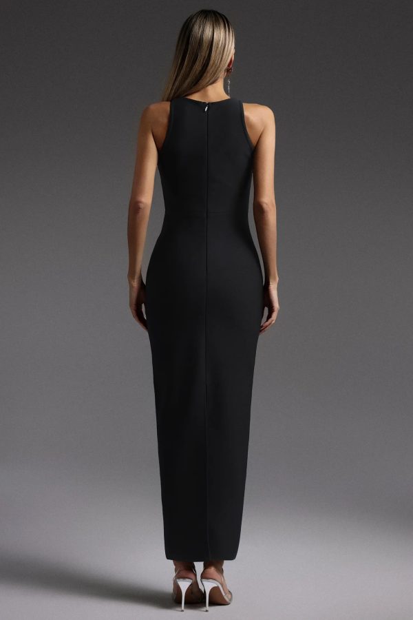 winmy sleeveless hollow out diamond bandage maxi dress 16