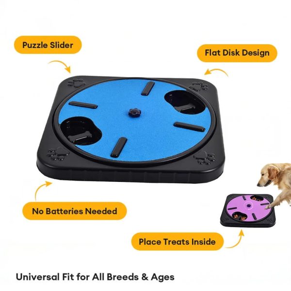 2 in 1 treat puzzle & nail file toy dog interactive toy 20