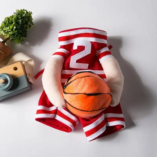 adorable dog basketball player costume 14