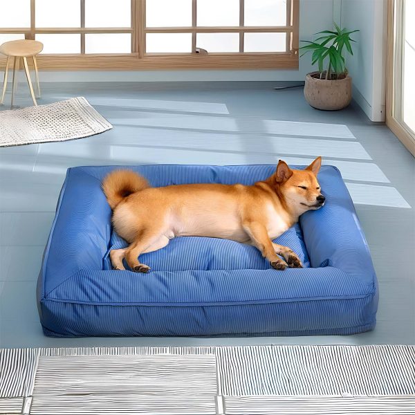 fully orthopedic surround support waterproof large dog bed 12