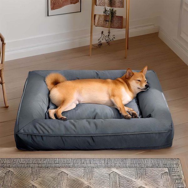fully orthopedic surround support waterproof large dog bed 15