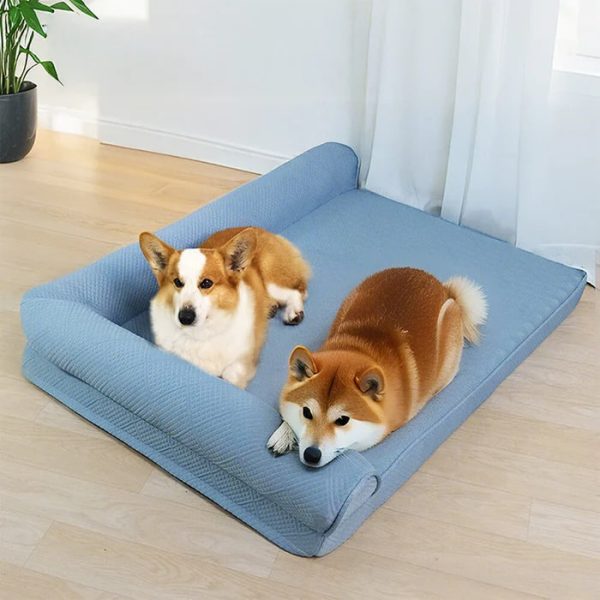 large cooling breathable non slip orthopedic dog bed 20