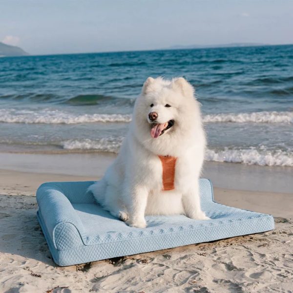 large cooling breathable non slip orthopedic dog bed 21