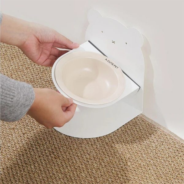 magnetic ceramic cat bowl 15