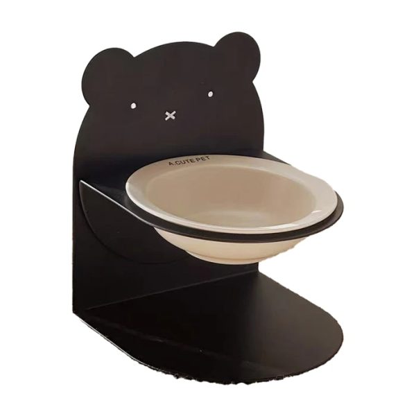 magnetic ceramic cat bowl 23