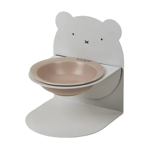 magnetic ceramic cat bowl 26