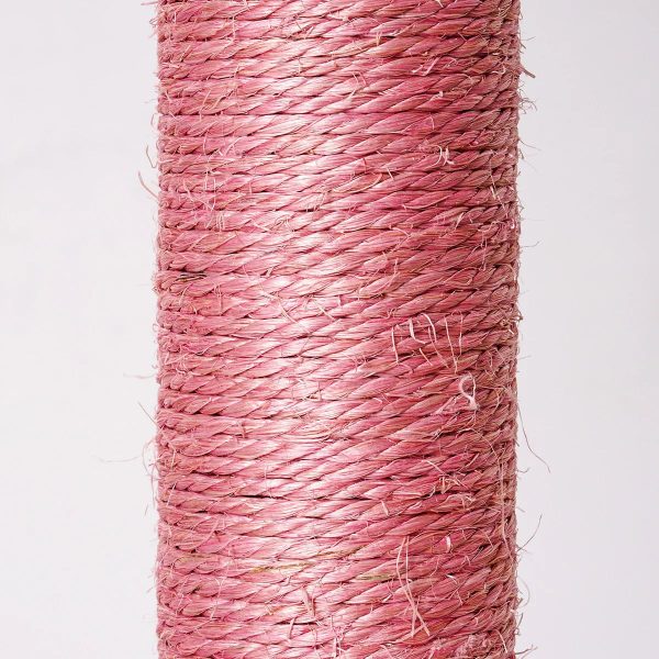 strawberry birthday cake cat tree & condo house with squeaky toys 25