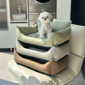 waterproof scratch resistant all season detachable washable dog sofa bed 11
