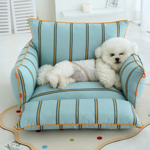 cotton comfort calming bed dog sofa bed 12