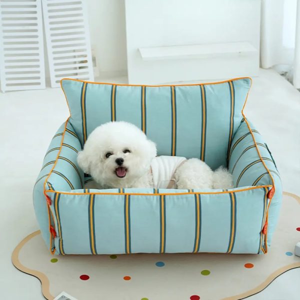 cotton comfort calming bed dog sofa bed 14