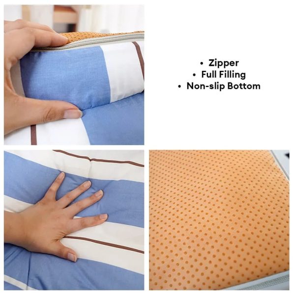 cotton full surround dog & cat sofa bed with pillow 13
