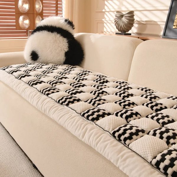 handmade plush checkerboard pet mat comfortable couch cover 13
