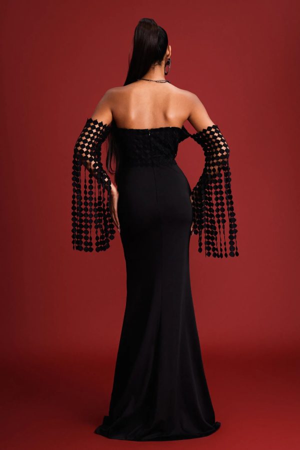 nicola off shoulder maxi dress 16