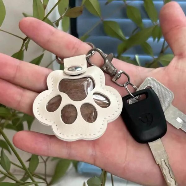 pet hair memory locket keychain 13