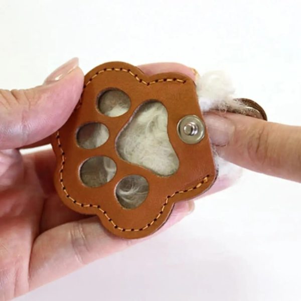 pet hair memory locket keychain 15