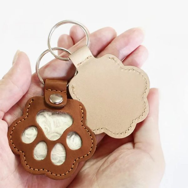 pet hair memory locket keychain 16