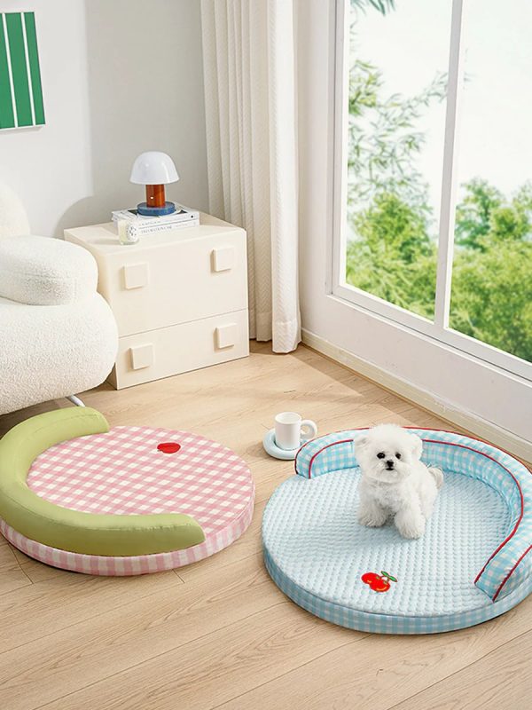 round cushion pet bed 12