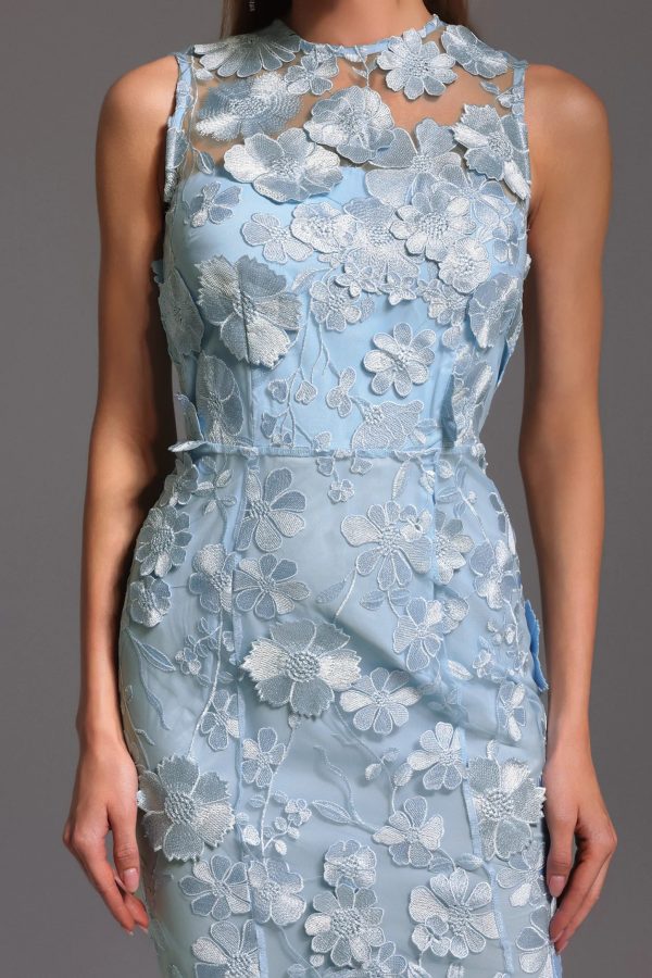 rury sleeveless round neck flowers maxi dress 15