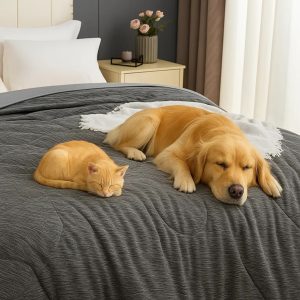 skin friendly breathable lightweight cooling comforter for deep sleep 11