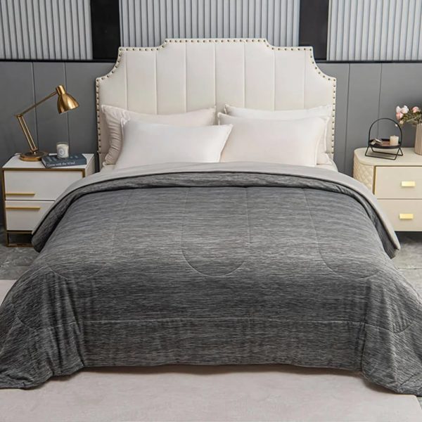 skin friendly breathable lightweight cooling comforter for deep sleep 14