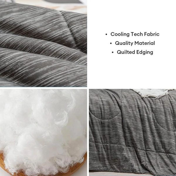 skin friendly breathable lightweight cooling comforter for deep sleep 20