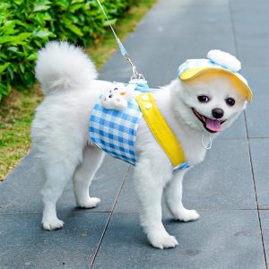 spring & summer pet plaid harness set 11 spring & summer pet plaid harness set 11