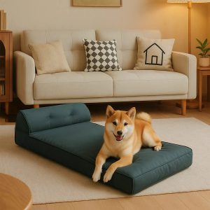 waterproof & hair resistant thick all season washable large dog bed 11