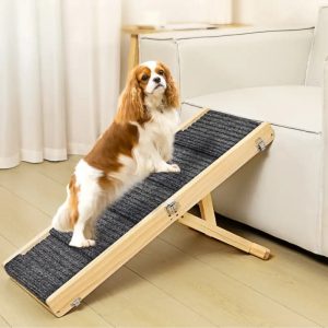 4 level adjustable height foldable wooden dog ramp 11 4 level adjustable height foldable wooden dog ramp 11