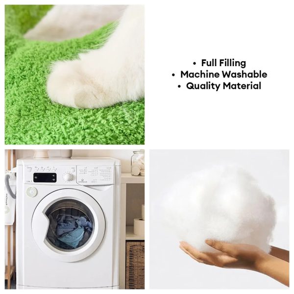 bone shaped playful squeaky dog toy pet pillow 23